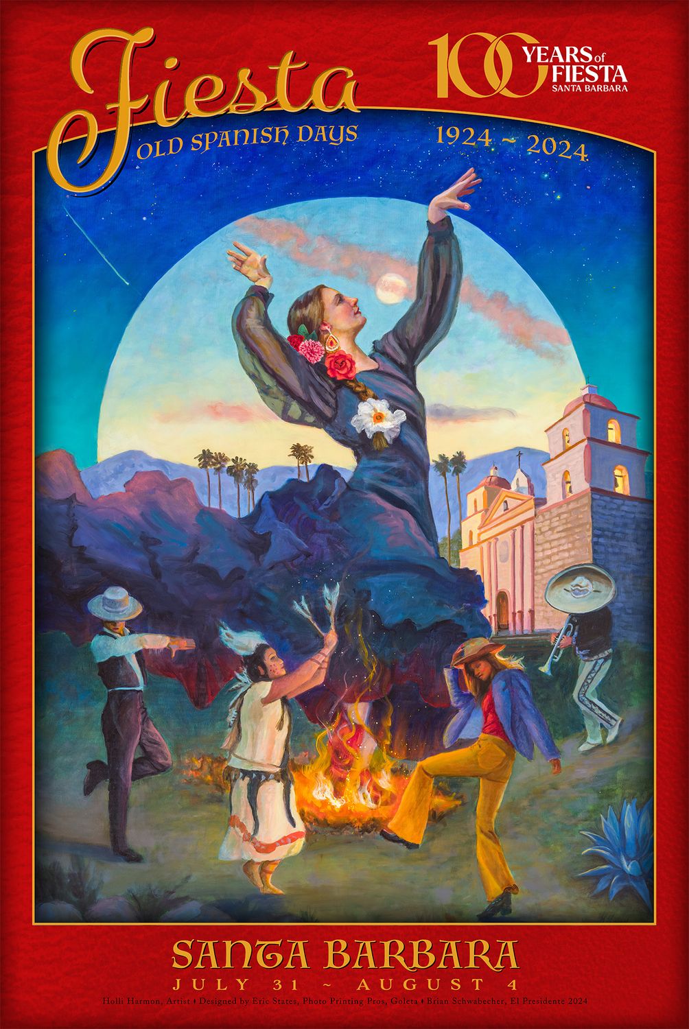 Official 2024 Fiesta Poster
