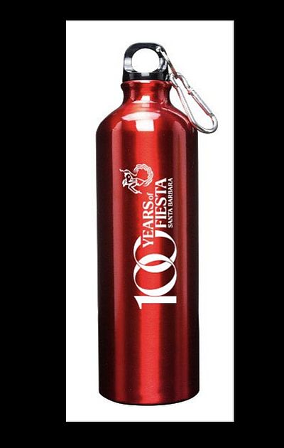 100 Years of Fiesta Aluminum Water Bottle