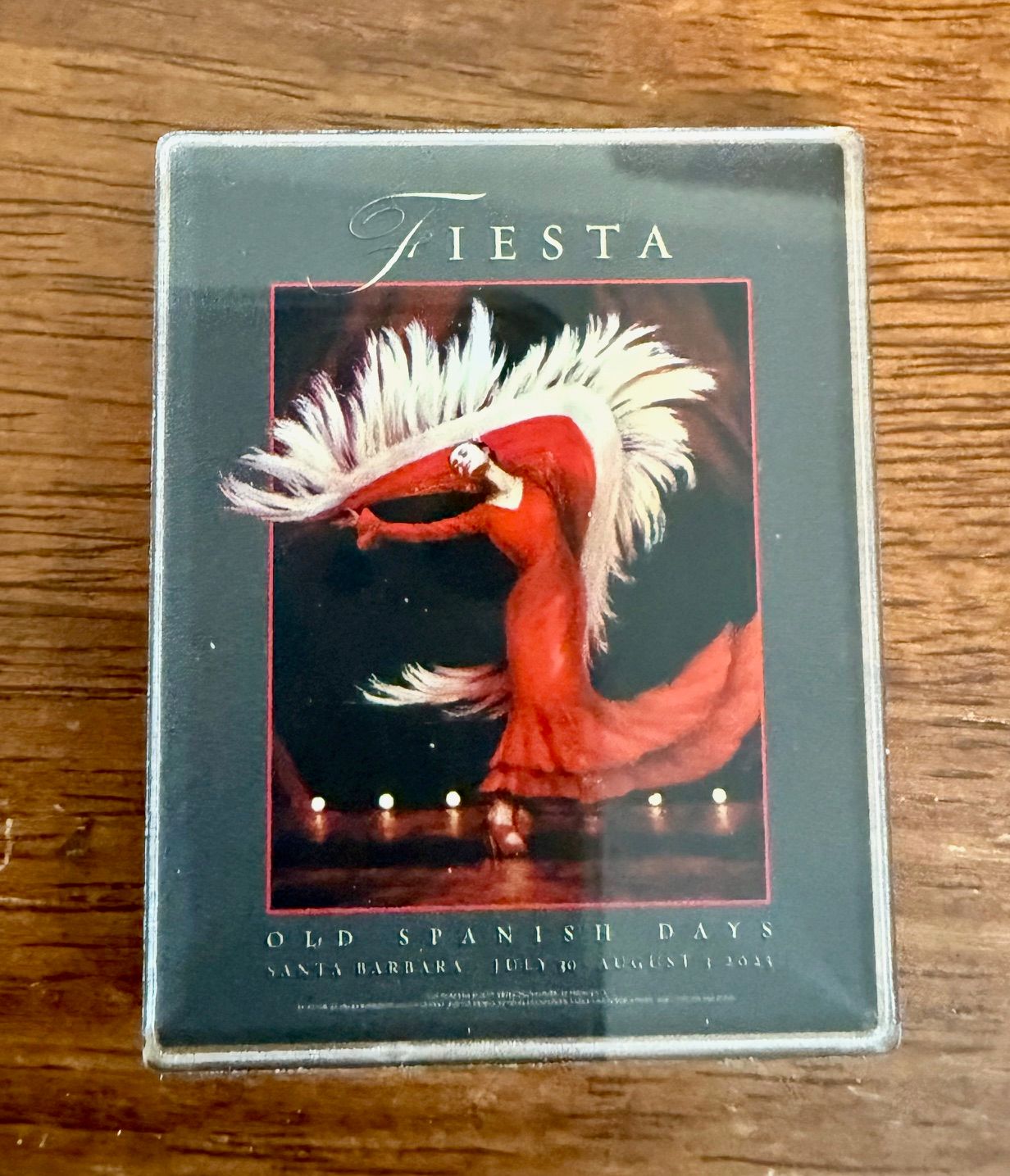 Official 2025 Fiesta Poster Magnet or Keychain