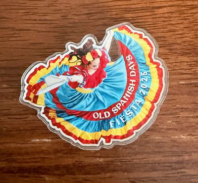 Official 2025 Fiesta Magnet