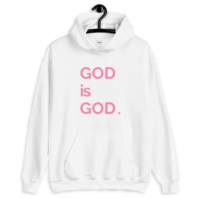 God Is God Pink Unisex Hoodie