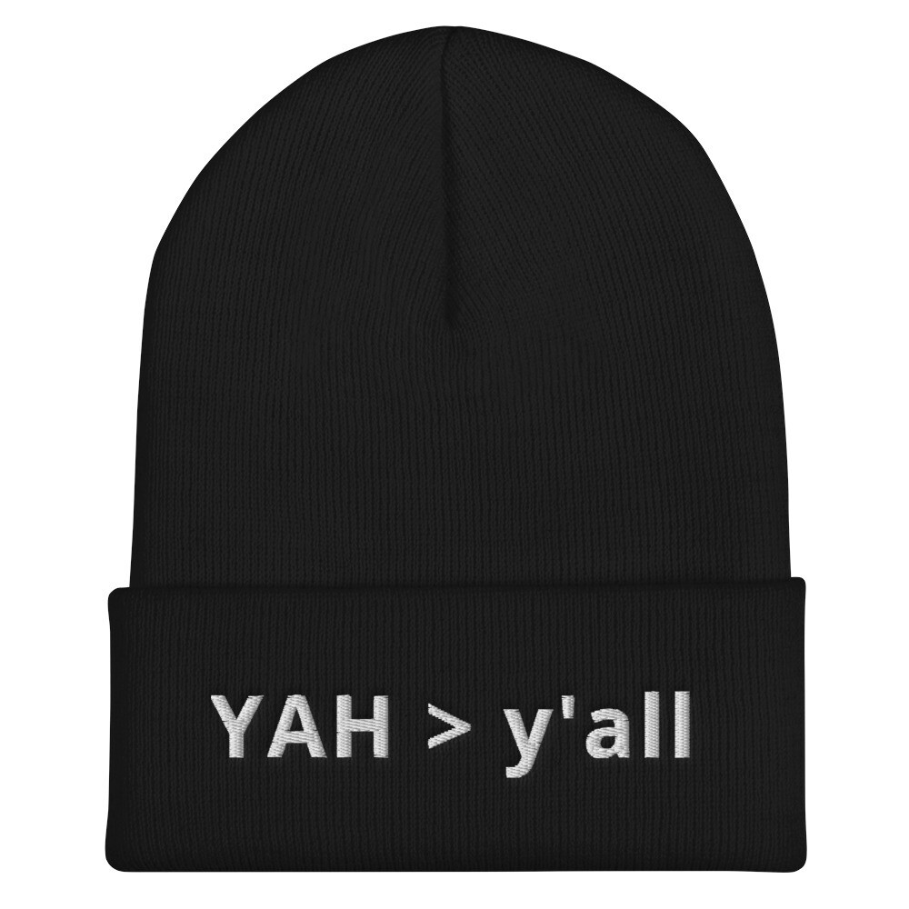 YAH Is Greater Cuffed Beanie