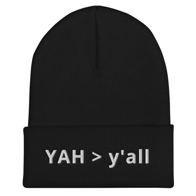 YAH Is Greater Cuffed Beanie