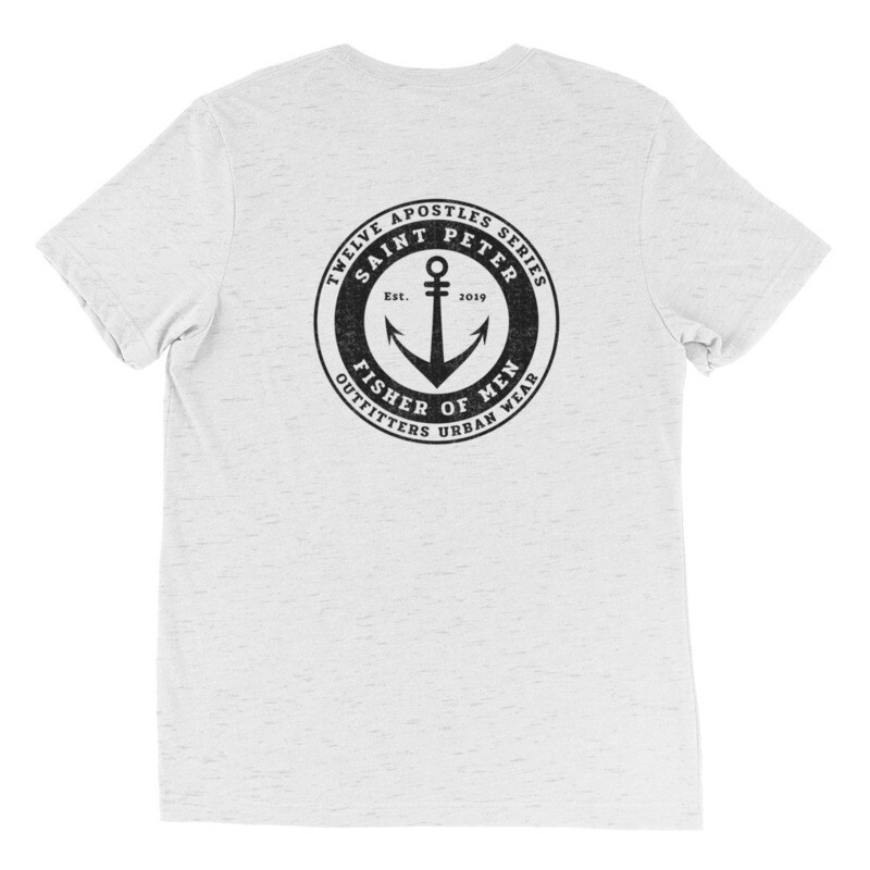 Peter Fisher of Men TRI-BLEND  t-shirt
