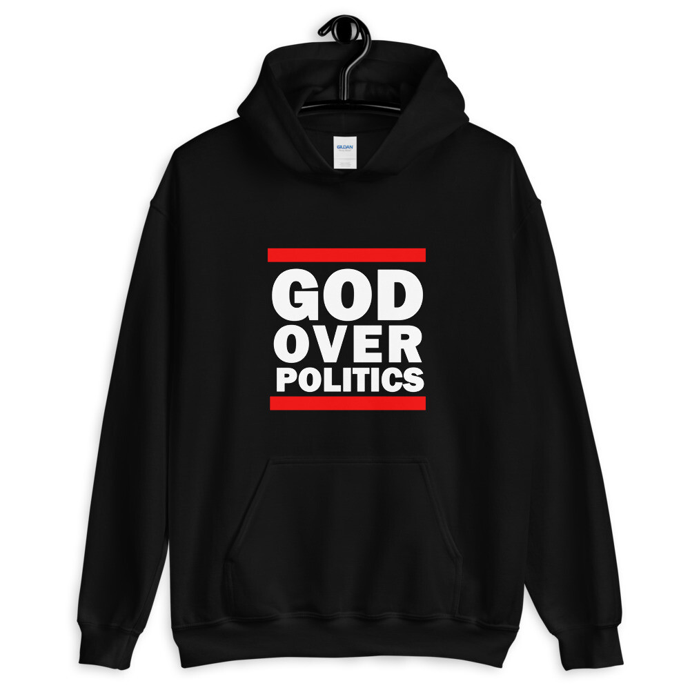 GOD OVER POLITICS Unisex Hoodie