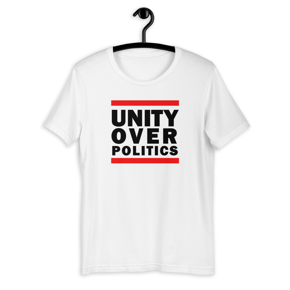 UNITY OVER POLITICS Unisex T-Shirt