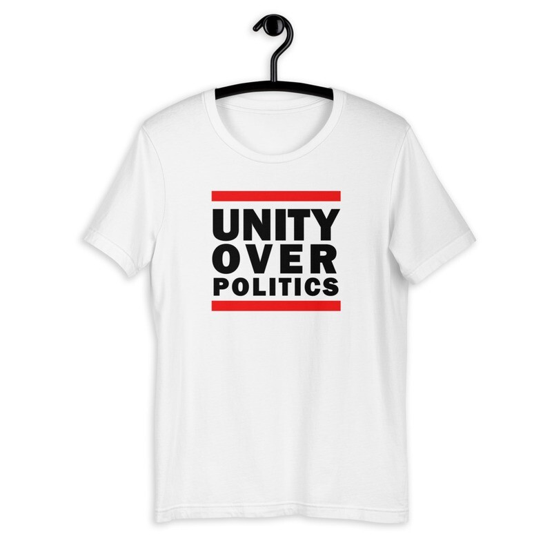 UNITY OVER POLITICS Unisex T-Shirt