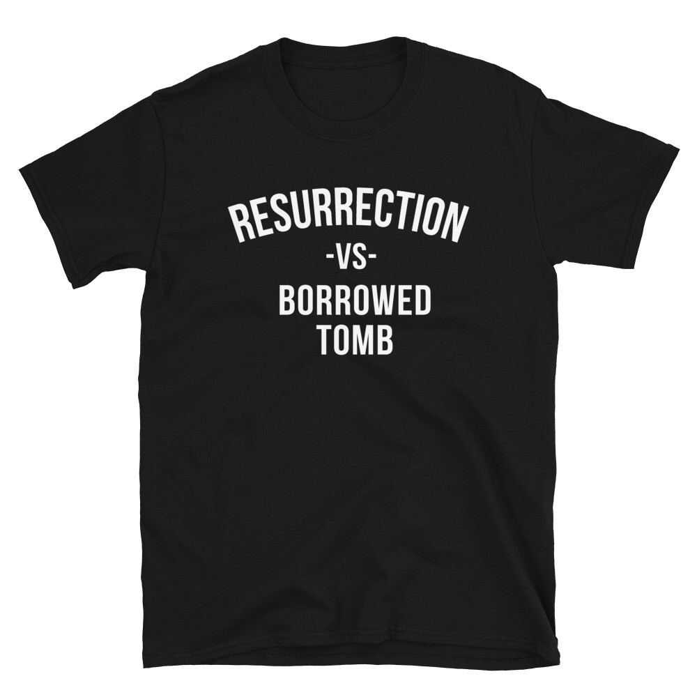 BORROWED TOMB Unisex T-Shirt, Color: Black, Size: S