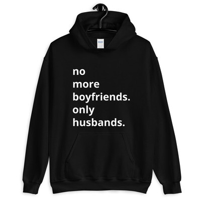 NO MORE BOYFRIENDS Unisex Hoodie