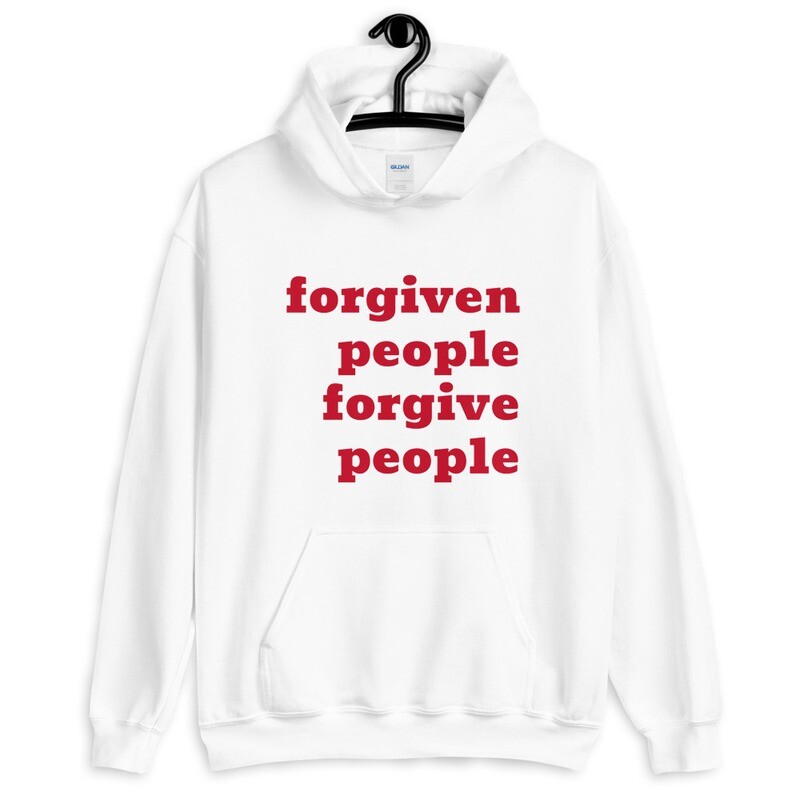 Forgiven People (RED) Unisex Hoodie