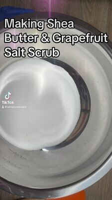 Shea Butter & Grapefruit Salt Scrub