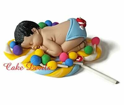 Candy Land Baby Shower Cake Topper Lollipop Cake Decorations