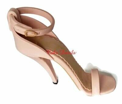 High Heel Shoe Cake Topper, Fondant Stiletto Sandal