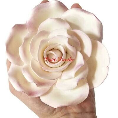 Large Gumpaste Rose Flower Cake Topper