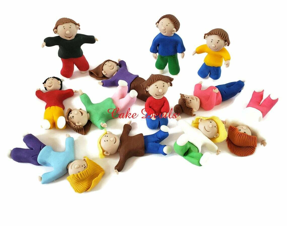Jumping Party, Trampoline Cake Toppers