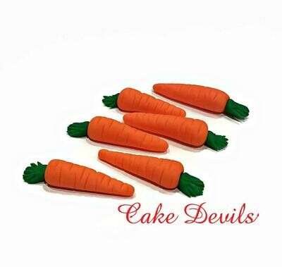 Apple and Carrot Cupcake Toppers