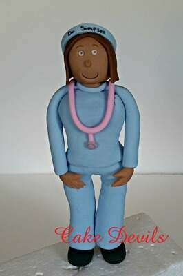 Doctor, ambulance, medical Cake Topper Kit