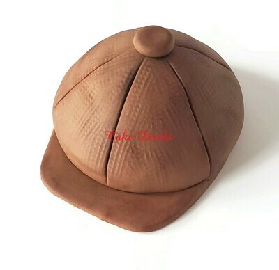 Fondant News Cap Cake Topper, perfect for a Peaky Binders Cake!