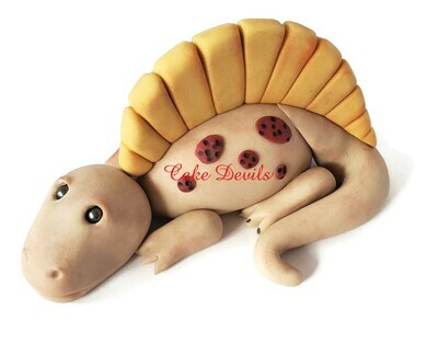 Fondant Spinosaurus Dinosaur Cake Topper