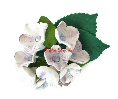 Fondant Hydrangea Bunch Cake Topper