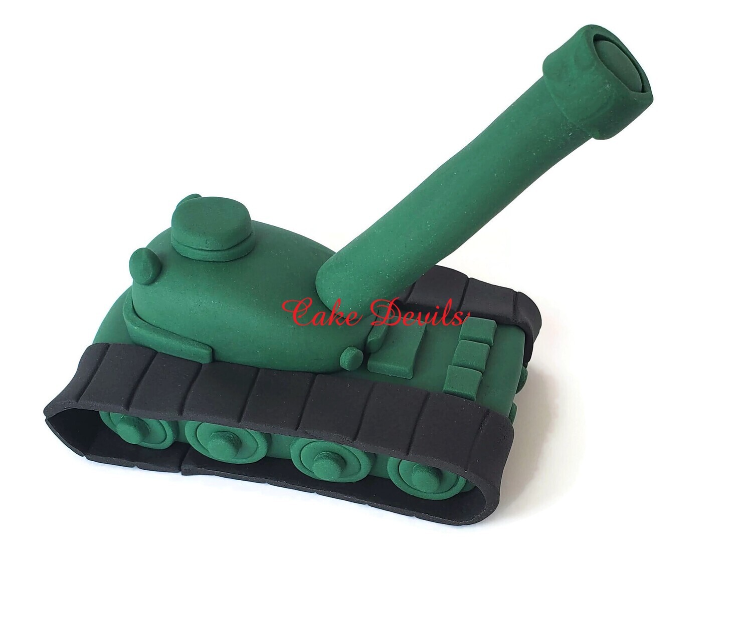 Fondant Army Tank Cake Topper, Military Cake Decorations