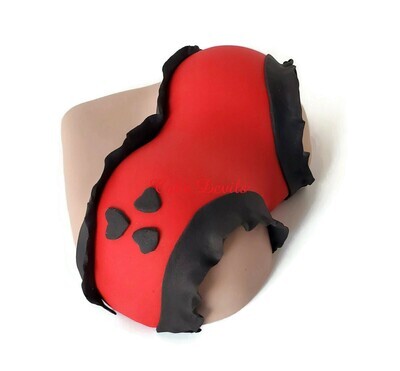 Fondant Sexy Butt Cake Topper, Backside, Rear end, for Valentine's Day, Bachelor /  Bachelorette party and more!