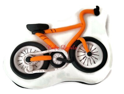Bicycle Cake Topper, Fondant Bike Cake Topper