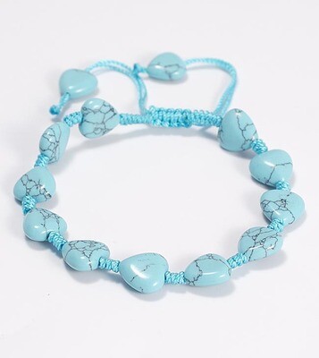 Turquoise Shamballa Bracelet