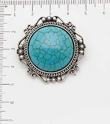 Turquoise Brooch