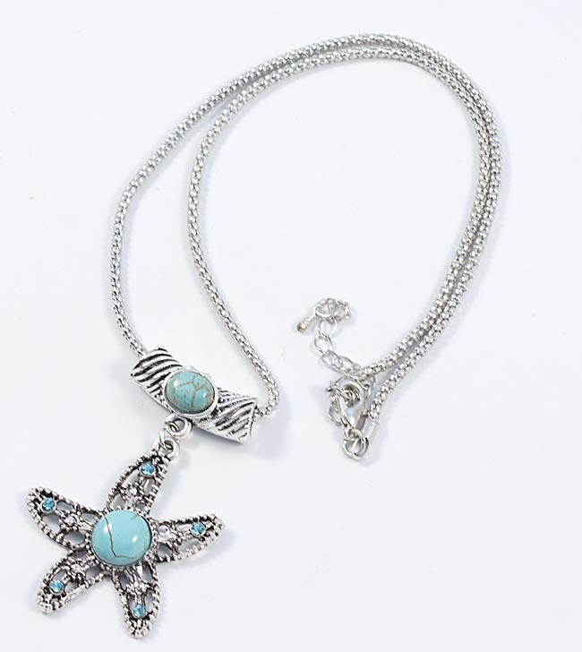 Turquoise Pendant &quot;Starfish&quot;