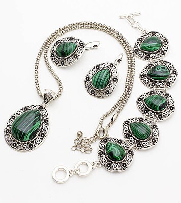 Malachite Set