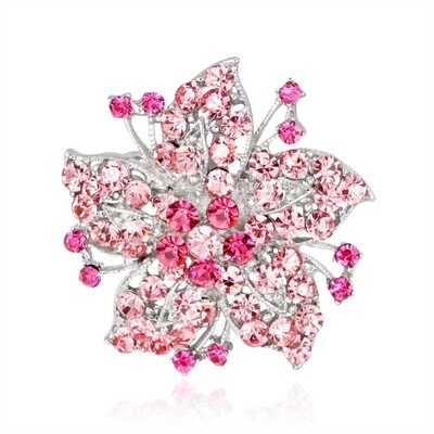 Brooch &quot;Flower&quot;, Tutti Frutti