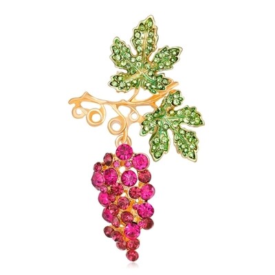 Brooch &quot;Vine&quot;, Tutti Frutti