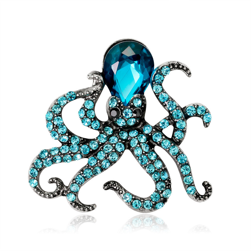 Brooch &quot;Octopus&quot;, Tutti Frutti
