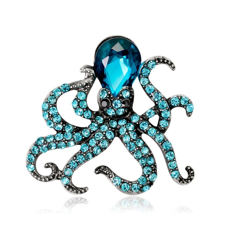 Brooch &quot;Octopus&quot;, Tutti Frutti