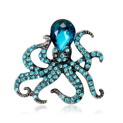 Brooch &quot;Octopus&quot;, Tutti Frutti