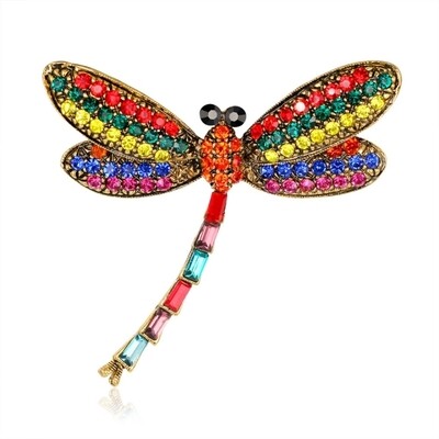 Brooch &quot;Dragonfly&quot;, Tutti Frutti