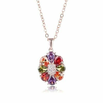 Pendant Gilded, Swarovski Crystal Shik