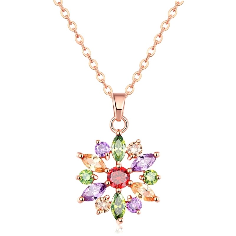 Pendant Gilded, Swarovski Crystal Shik
