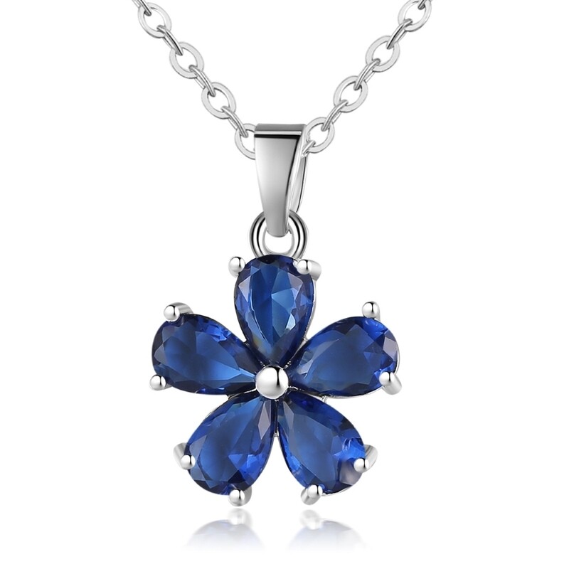 Pendant &quot;Flower&quot;, Swarovski Crystal Shik