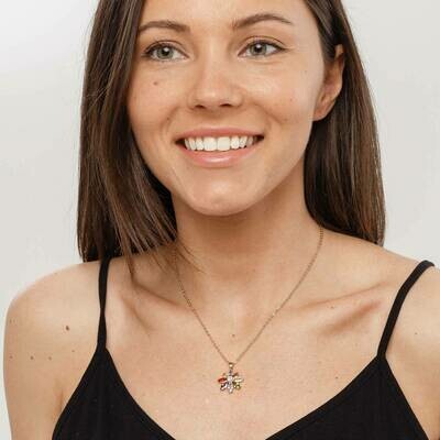 Pendant Gilded, Swarovski Crystal Shik