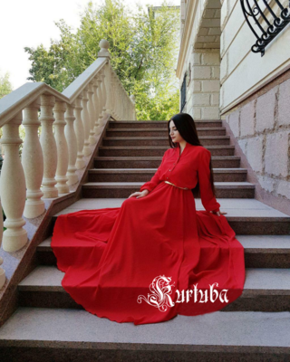 Elif Dress Red