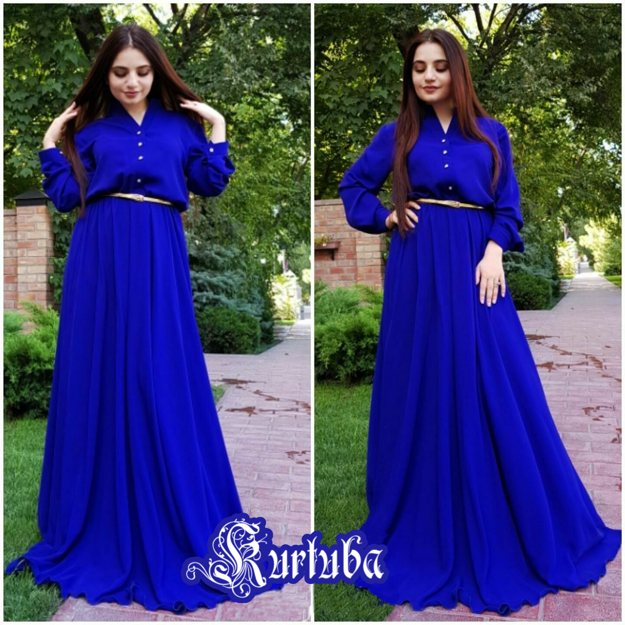 Elif Dress Blue