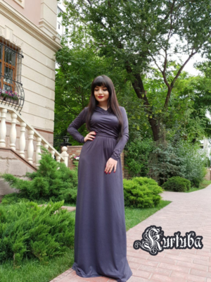 Guzel Black dotted with belt