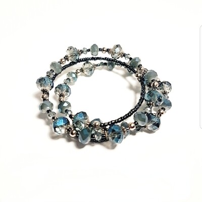 Bracelet de créateur en crystal de roche