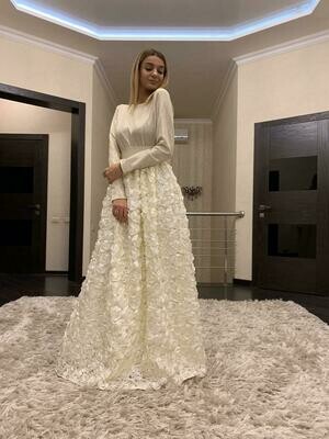 Dress White Lydia