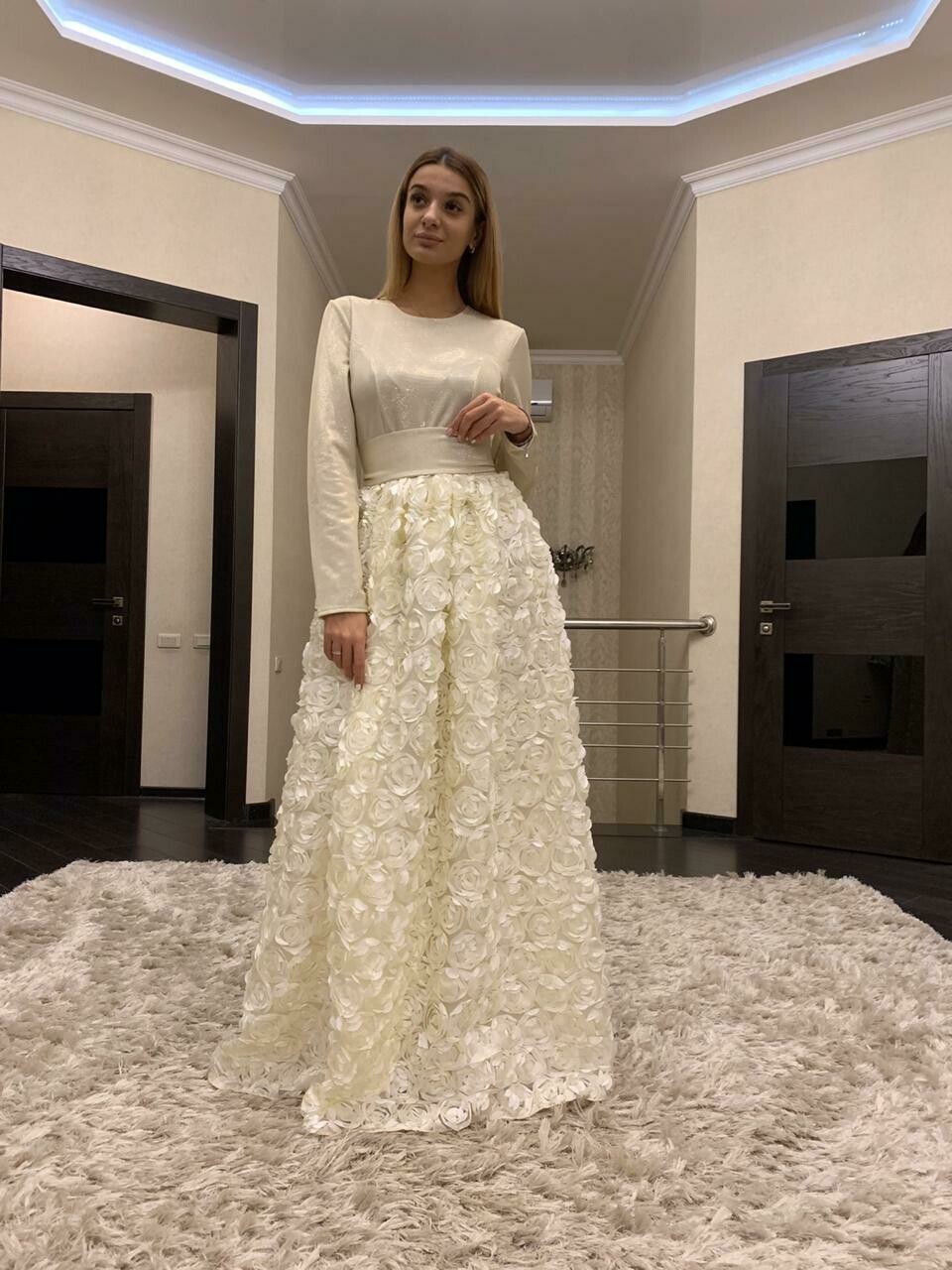 Dress White Lydia