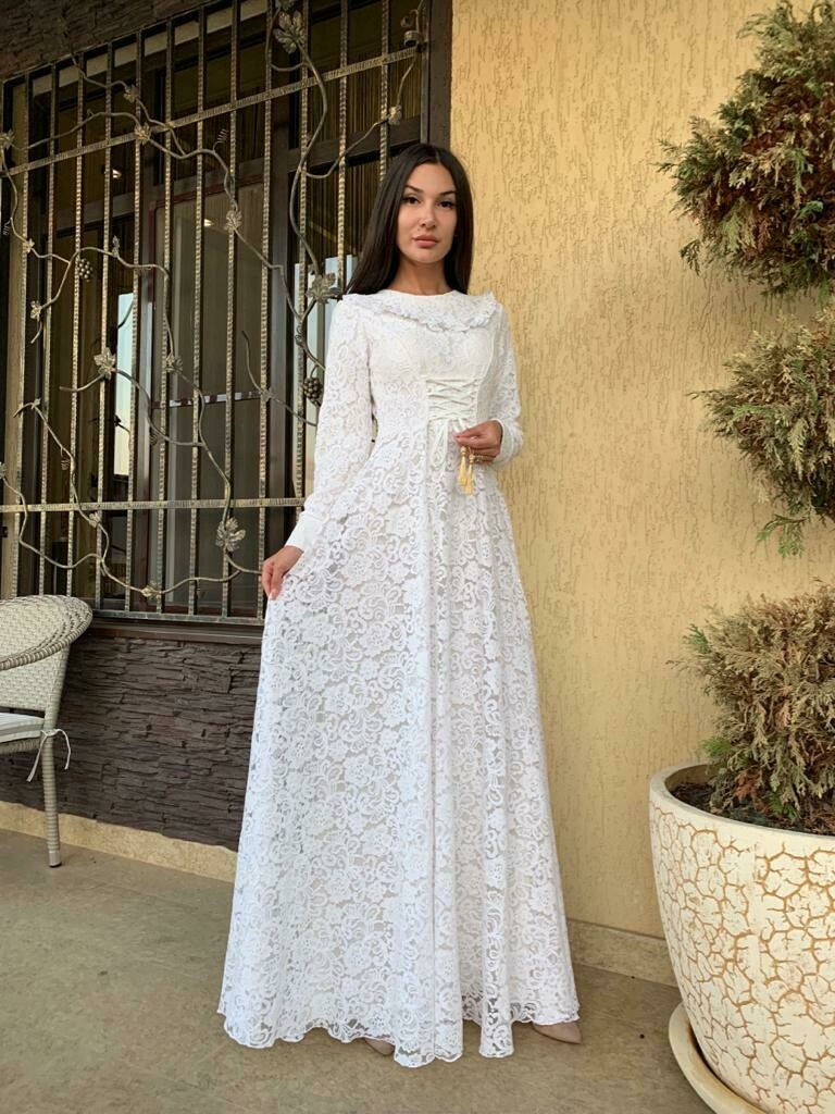 Dress White Florence