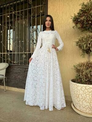 Dress White Florence