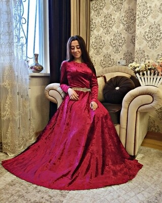 Esmeralda (velvet, red)